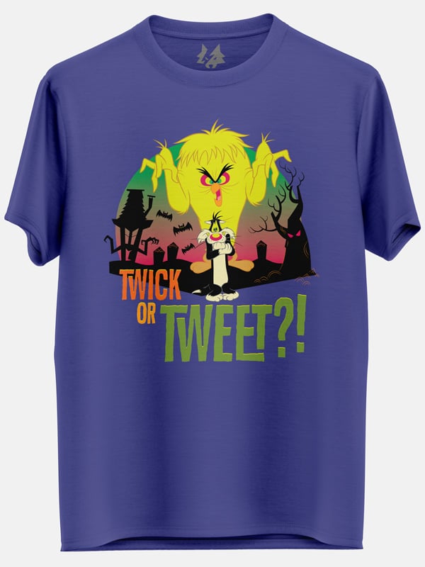 Twick Or Tweet? - Looney Tunes Official T-shirt