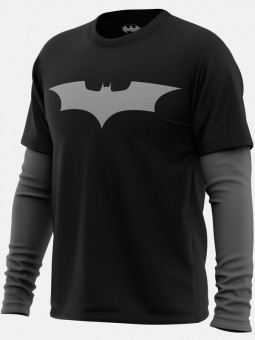 The Dark Knight Logo - Batman Official Full Sleeve T-shirt