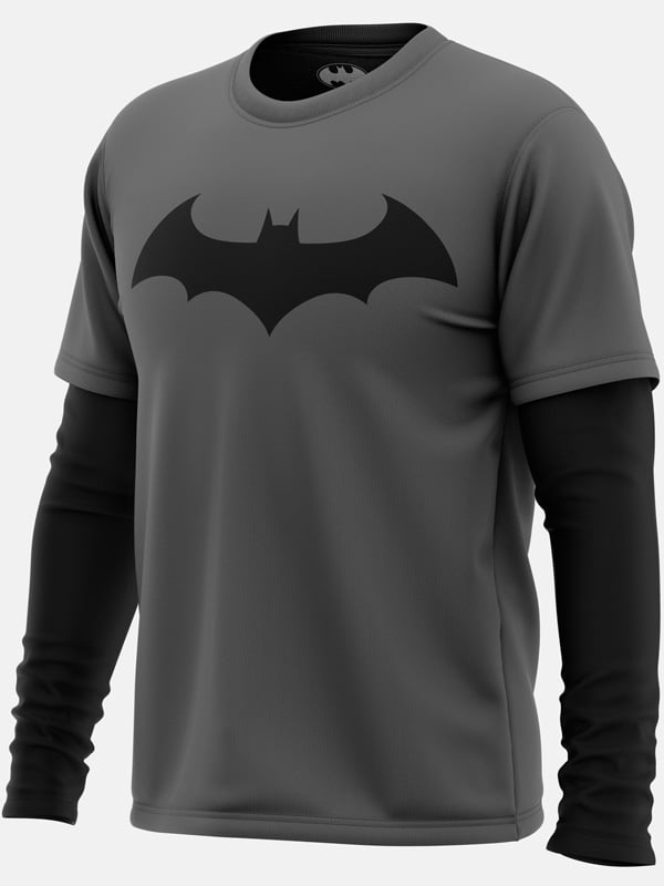 Batman Emblem - Batman Official Full Sleeve T-shirt