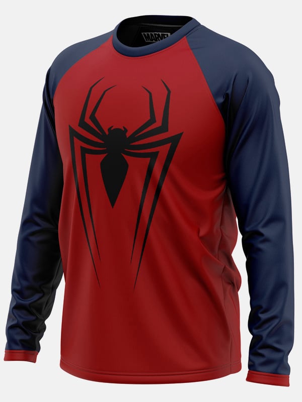 Spider-Man: Logo - Marvel Official Full sleeve T-shirt