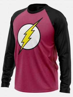 The Flash: Classic Logo - The Flash Official Full Sleeve T-shirt