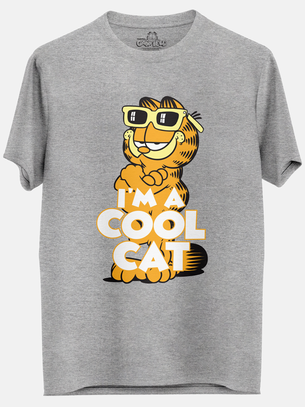 Cool Cat T-shirt | Official Garfield Merchandise | Redwolf