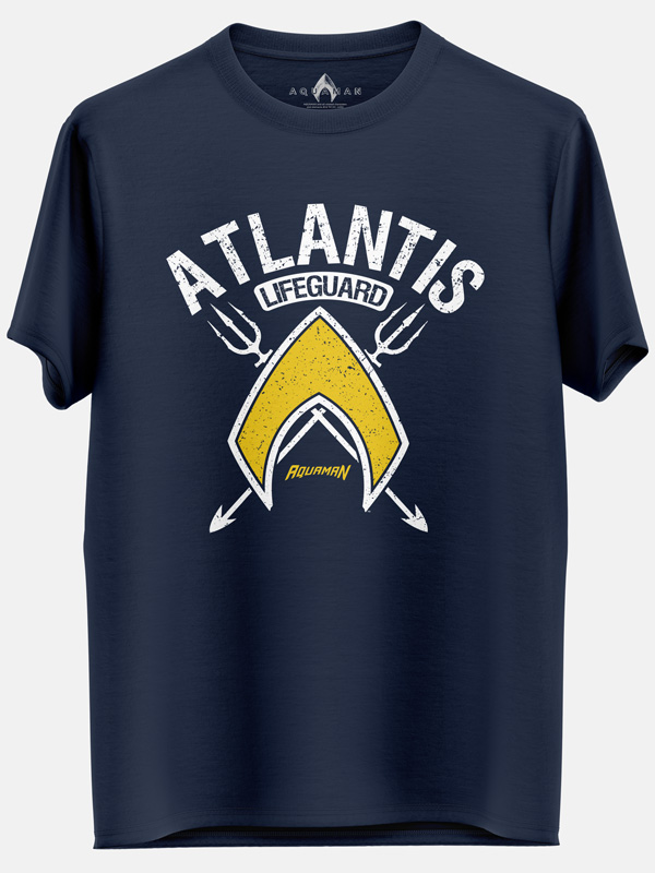 Atlantis Lifeguard T-shirt, Official Aquaman T-shirts