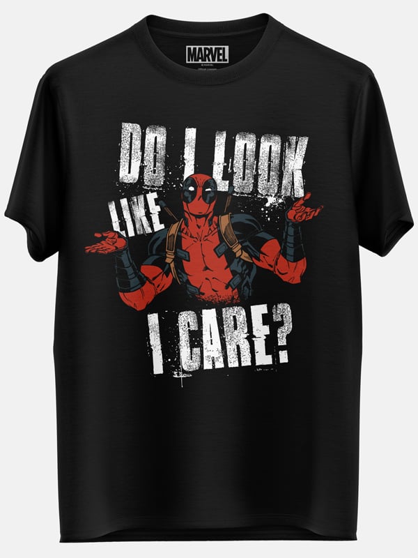 Don't Care - Marvel Official T-shirt