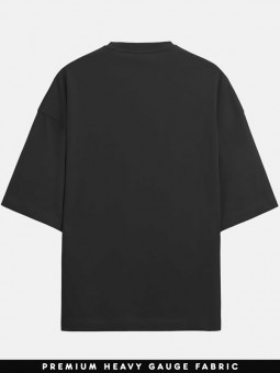 Redwolf Basics: Black Oversized T-shirt