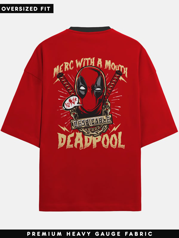 Deadpool: Merc With A Mouth - Marvel Official Oversized T-shirt