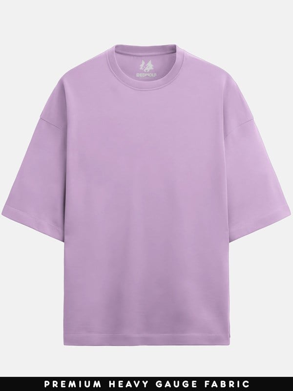 Redwolf Basics: Lavender Oversized T-shirt