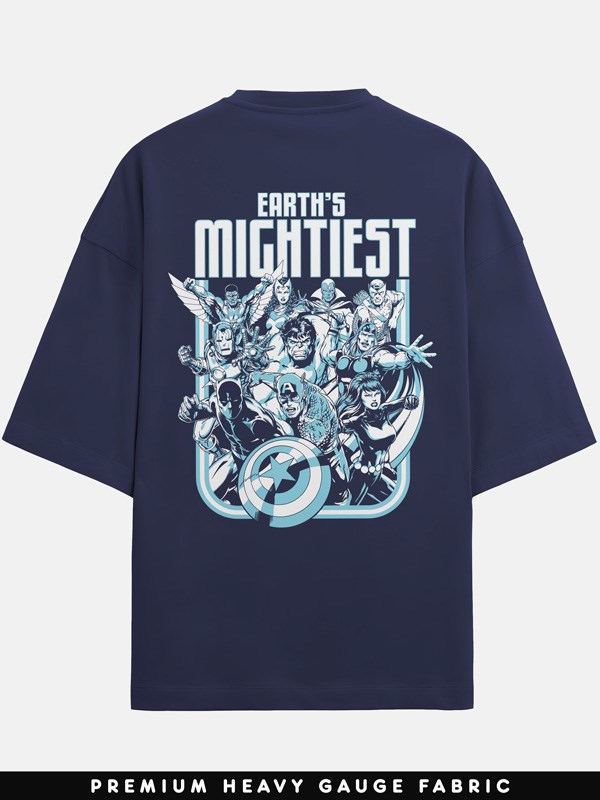 Earth's Mightiest - Marvel Official Oversized T-shirt