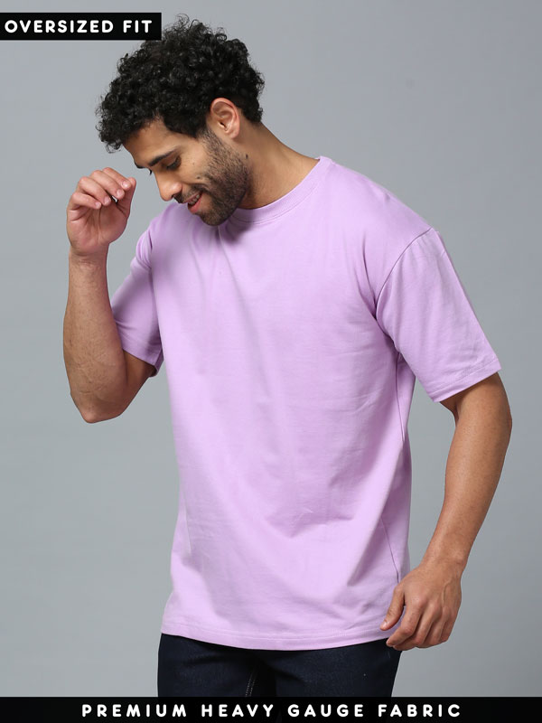 Lavender Oversized T-shirt, Redwolf Basics