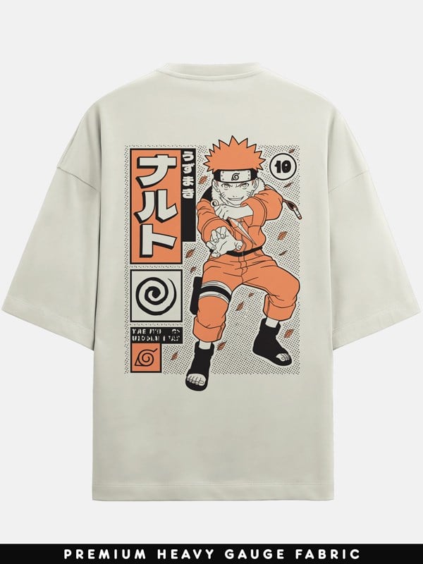 Hero Of Hidden Leaf Village - Oversized T-Shirt