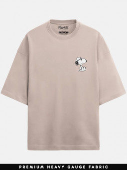 Keeping It Positive - Peanuts Official Oversized T-shirt