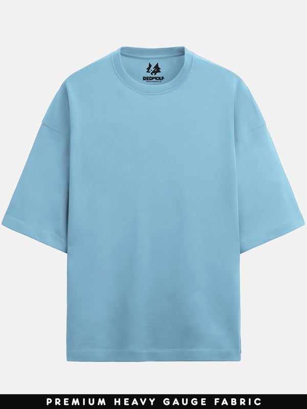 Redwolf Basics: Sky Blue Oversized T-shirt