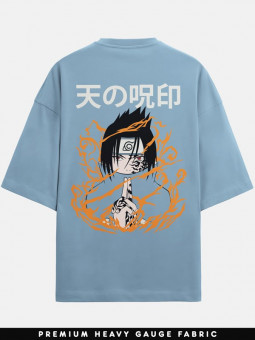 Sasuke's Heaven Cursed Seal - Naruto Official Oversized T-Shirt