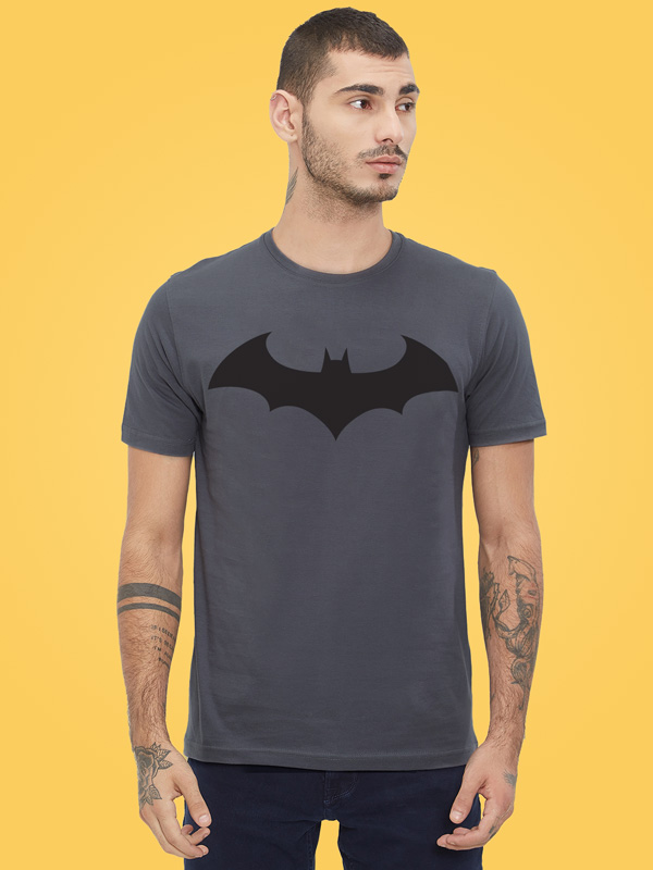 Batman Logo T Shirt Adult Size M Purple DC Comics Justice League Superhero  | eBay