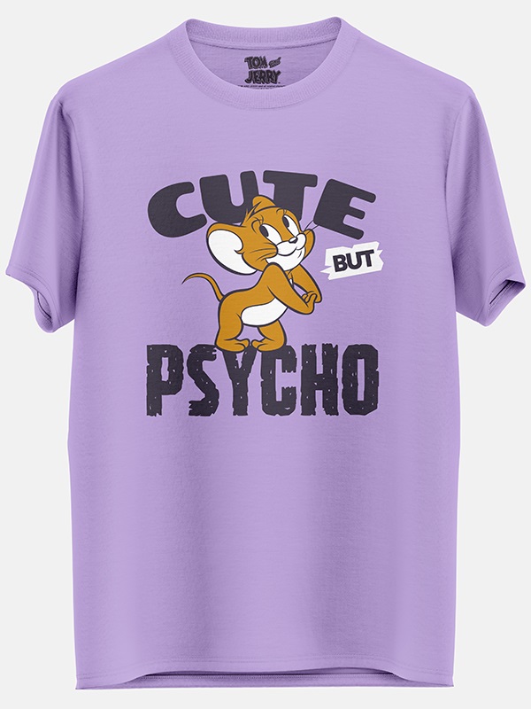 Cute But Psycho - Tom & Jerry Official T-shirt