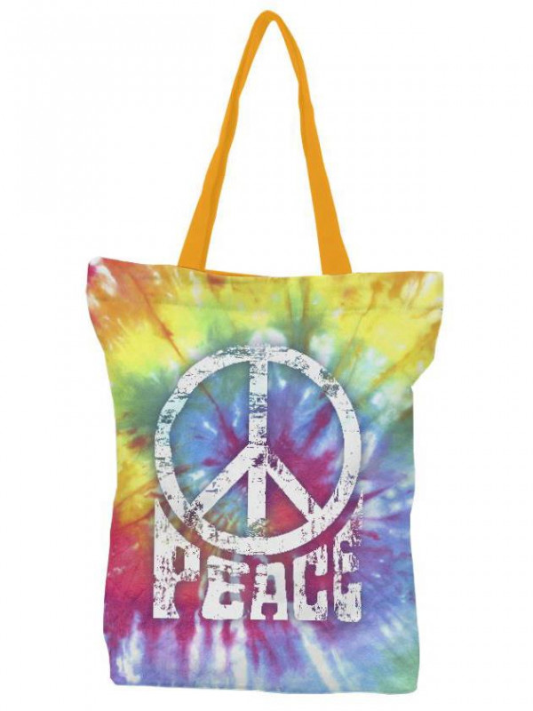 Buy Peace Symbol Small Backpack Online in India at Bewakoof