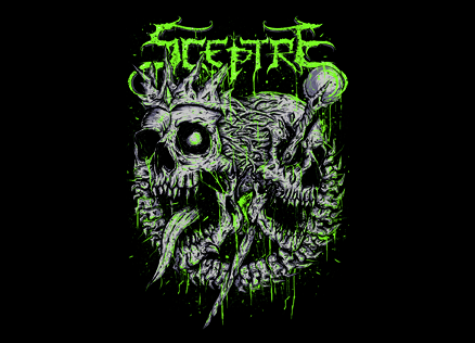 Skullripper | Official Sceptre T-shirt | Redwolf