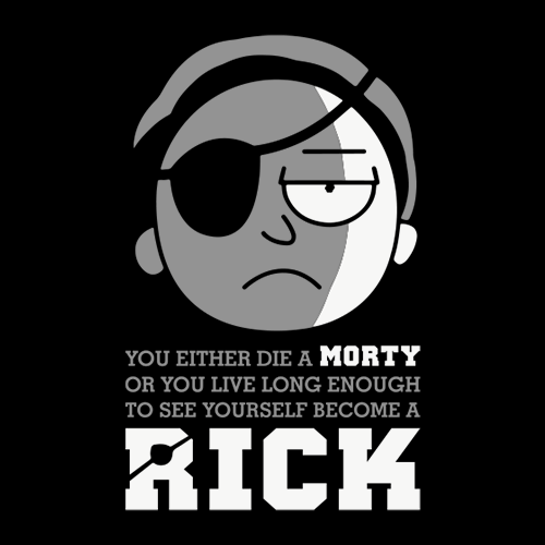 Rick and Morty: Evil Morty T-shirt | Redwolf