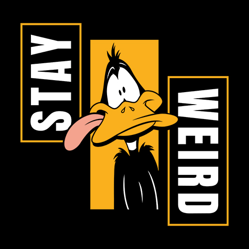 Stay Weird Hoodie | Official Looney Tunes Merchandise | Redwolf