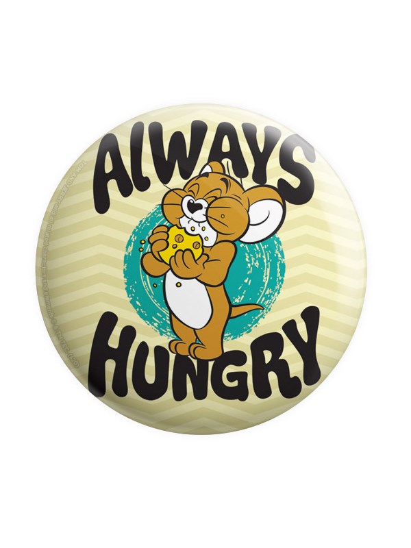 

Redwolf - Always Hungry - Tom & Jerry Official Badge, Multi-coloured