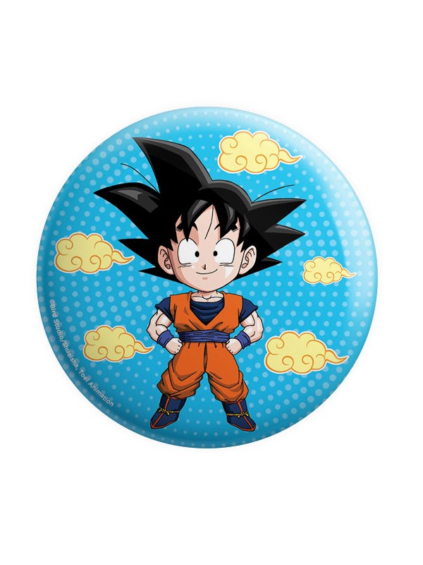 Redwolf - Chibi Goku - Dragon Ball Z Official Badge, Multi-coloured ...