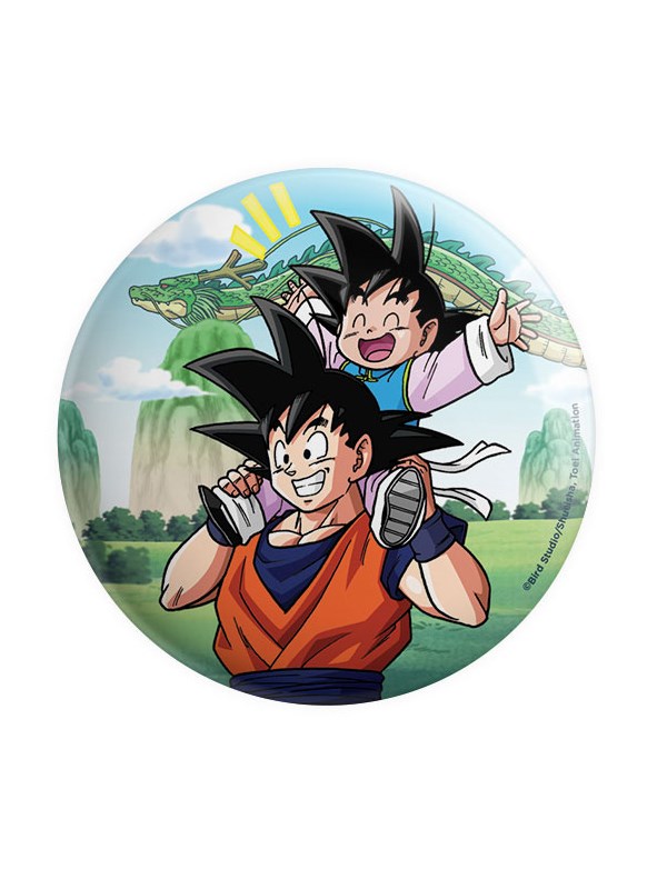 Redwolf - Goku & Goten - Dragon Ball Z Official Badge, Multi-coloured ...