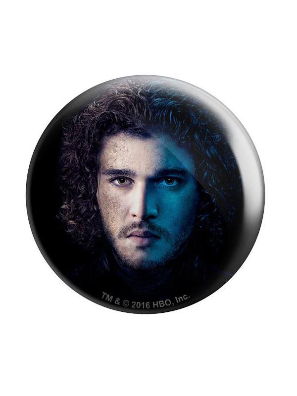 

Redwolf - Jon Snow - Game Of Thrones Official Badge, Black