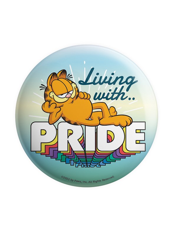 

Redwolf - Living With Pride - Garfield Official Badge, Multi-coloured