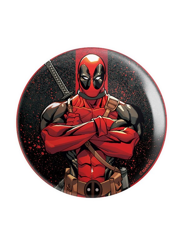 

Redwolf - Deadpool Stance - Marvel Official Badge, Multi-coloured