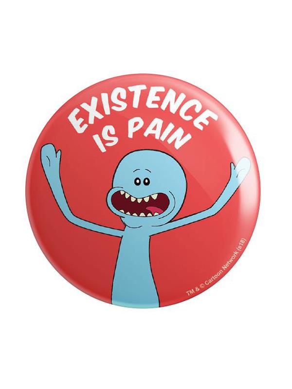 

Redwolf - Mr. Meeseeks: Existence Is Pain - Rick And Morty Official Badge, Multi-coloured