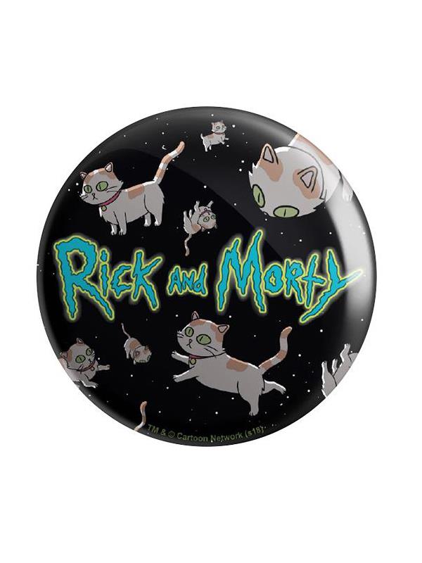 

Redwolf - Space Cats - Rick And Morty Official Badge, Multi-coloured