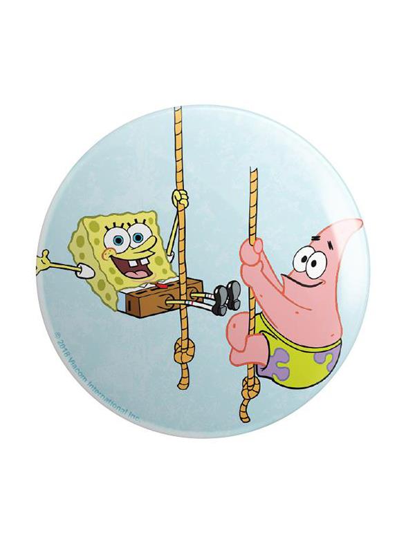 

Redwolf - Best Buddies - SpongeBob SquarePants Official Badge, Multi-coloured