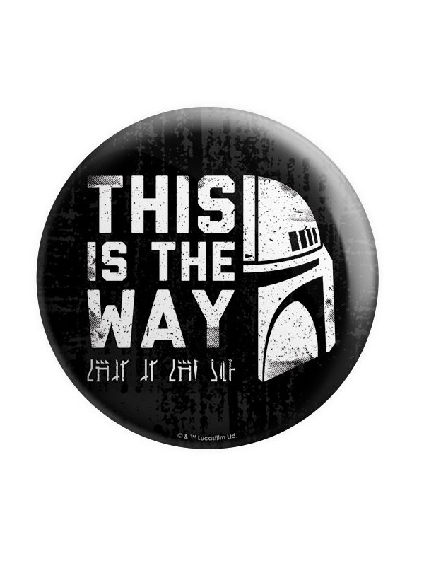 

Redwolf - This Is The Way - Star Wars Official Badge, Multi-coloured