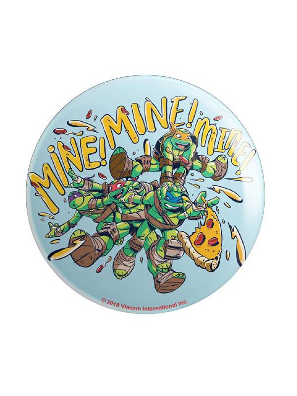 

Redwolf - This Pizza Is Mine - TMNT Official Badge, Multi-coloured