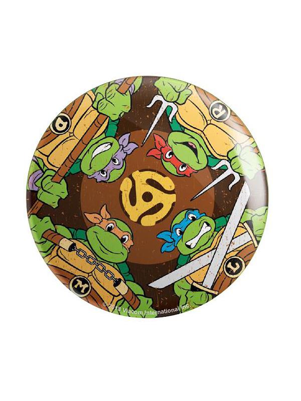 

Redwolf - Turtle Tough - TMNT Official Badge, Multi-coloured