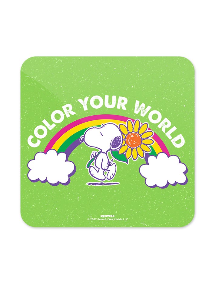 

Redwolf - Color Your World - Peanuts Official Coaster