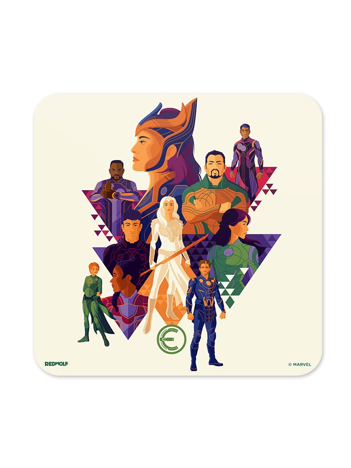 

Redwolf - Eternals: Polygon Art - Marvel Official Coaster