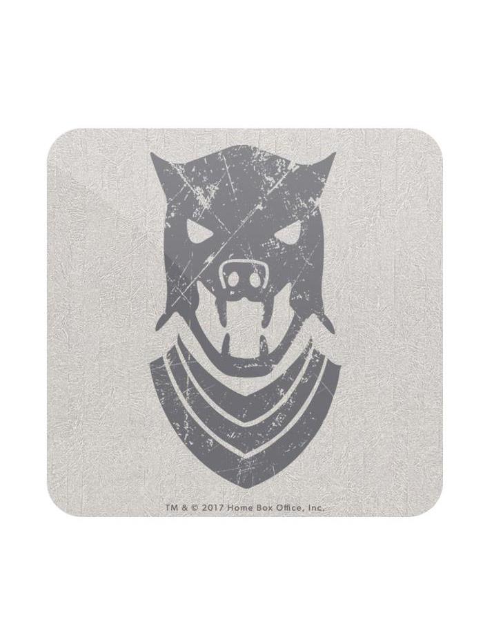 

Redwolf - Hound Helm - Game Of Thrones Official Coaster