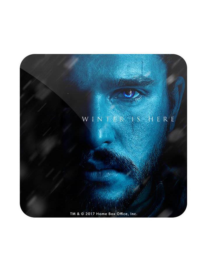 

Redwolf - Jon Snow: Winter Is Here - Game Of Thrones Official Coaster