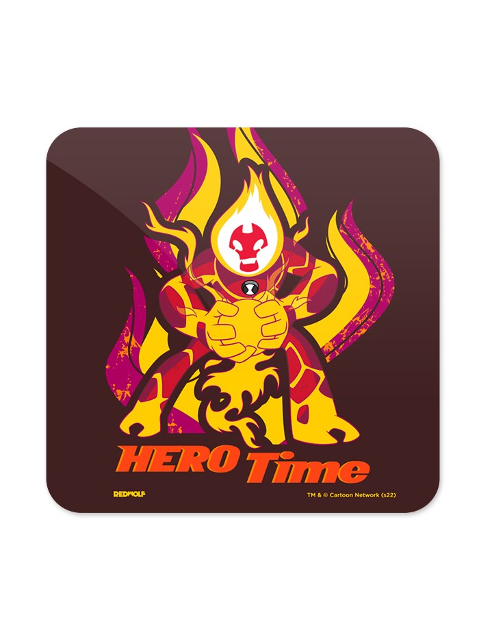 

Redwolf - Hero Time: Heatblast - Ben 10 Official Coaster