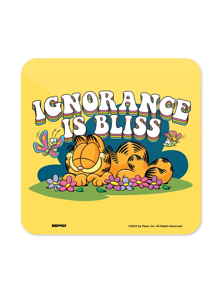 

Redwolf - Ignorance Is Bliss - Garfield Official Coaster