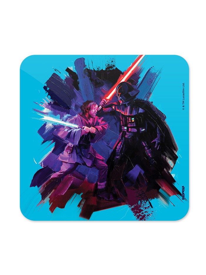 

Redwolf - Kenobi X Vader Duel - Star Wars Official Coaster