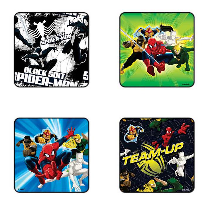 

Redwolf - Spiderman Team - Pack Of 4 Official Spiderman Coasters