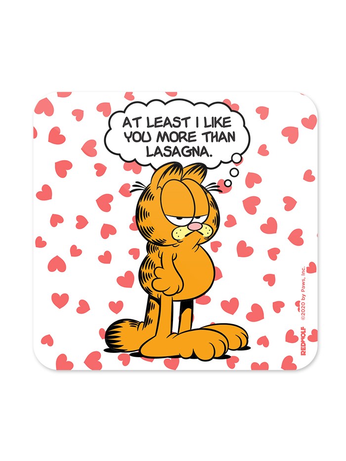 

Redwolf - More Than Lasagna - Garfield Official Coaster