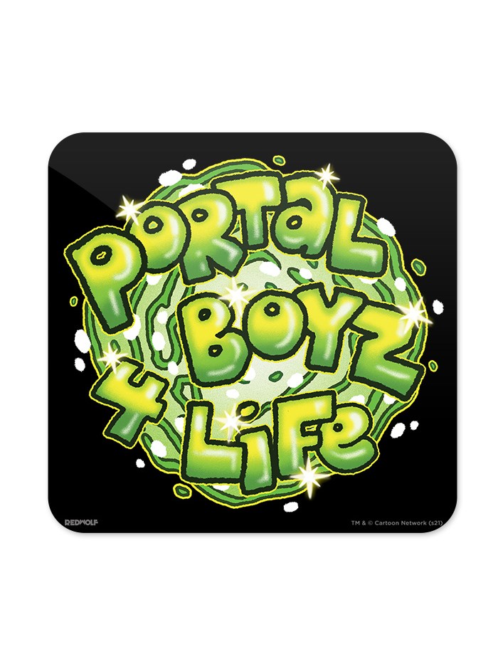 

Redwolf - Portal Boyz 4 Life - Rick And Morty Official Coaster