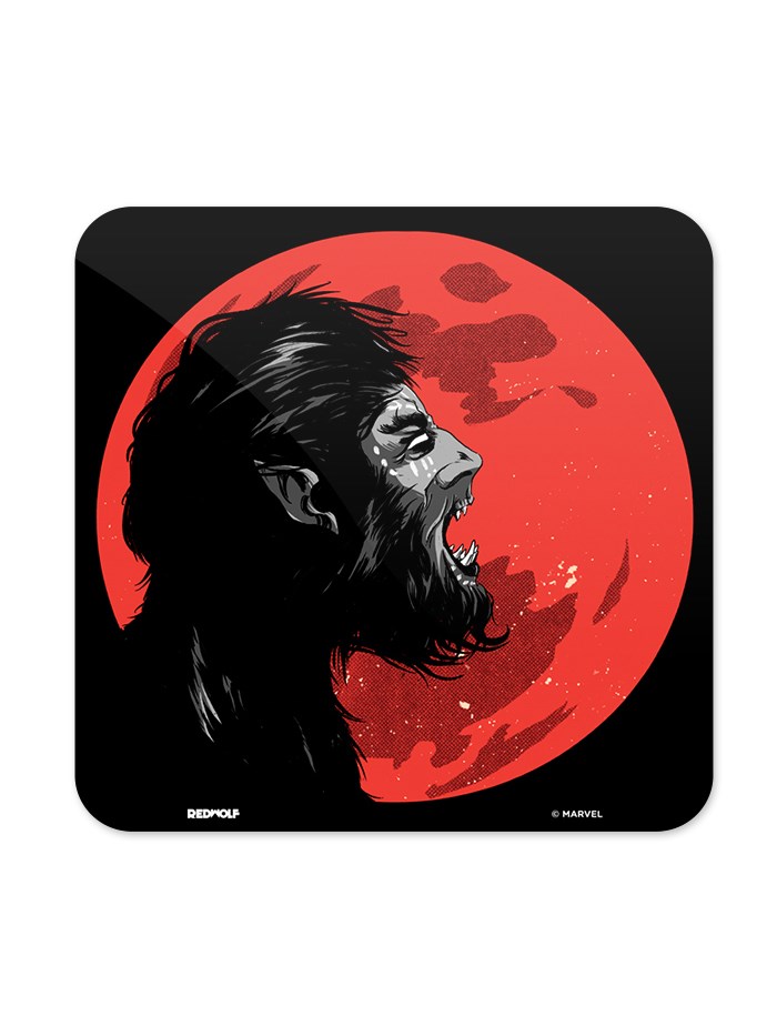 

Redwolf - Red Moon - Marvel Official Coaster