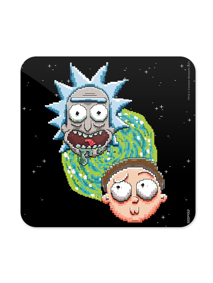 Redwolf - Rick And Morty: Pixel Art - Rick And Morty Official Coaster ...