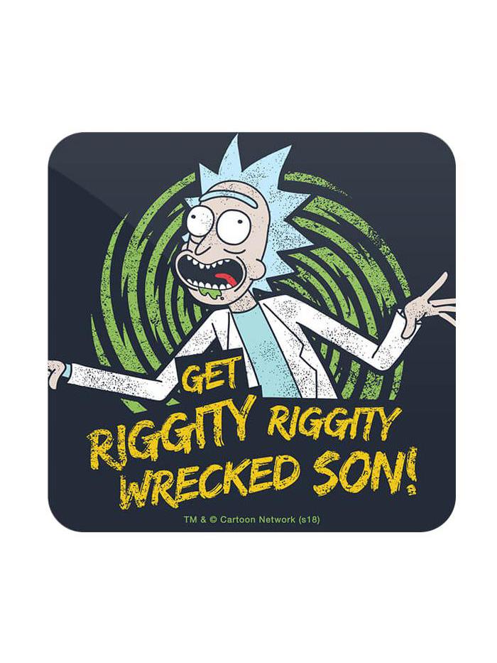 

Redwolf - Get Wrecked - Rick And Morty Official Coaster