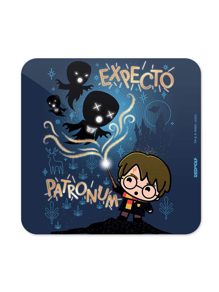 

Redwolf - The Patronus Charm Chibi - Harry Potter Official Coaster