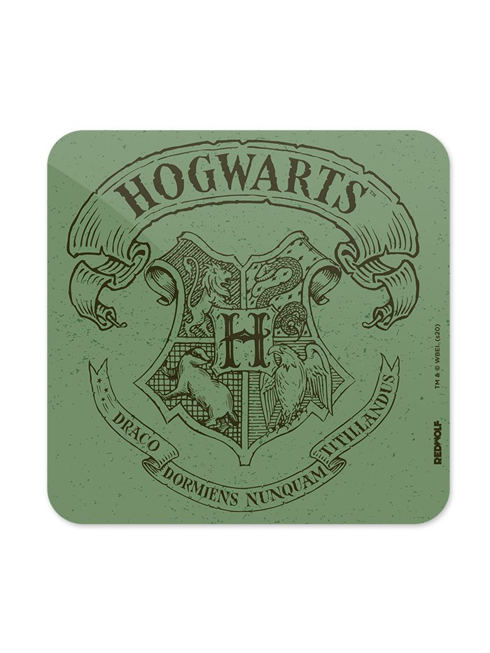 

Redwolf - Vintage Hogwarts Crest - Harry Potter Official Coaster